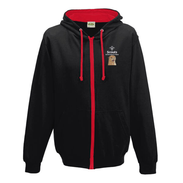 1ST BROMSGROVE SCOUTS VARSITY ZOODIE WITH PRINT Thumbnail